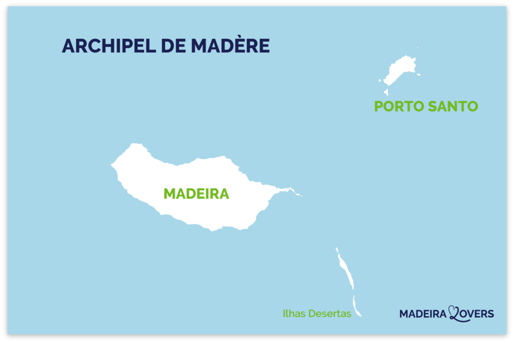 Carte archipel Madere
