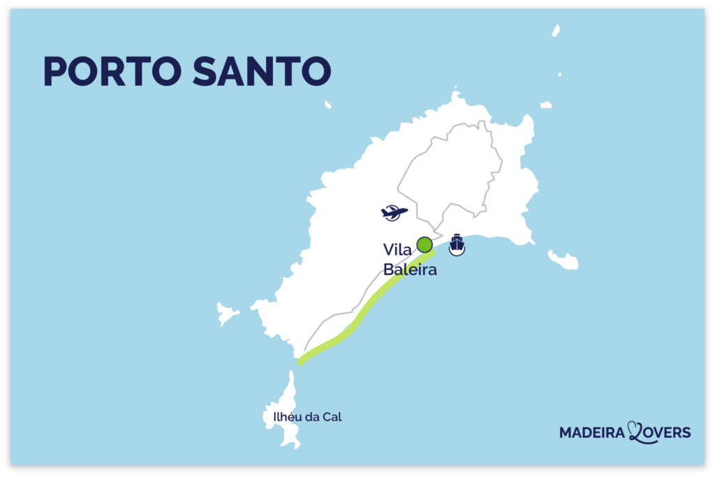 Sådan kommer du til Porto Santo lufthavnsfærge