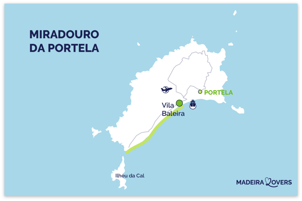 carte Miradouro da Portela