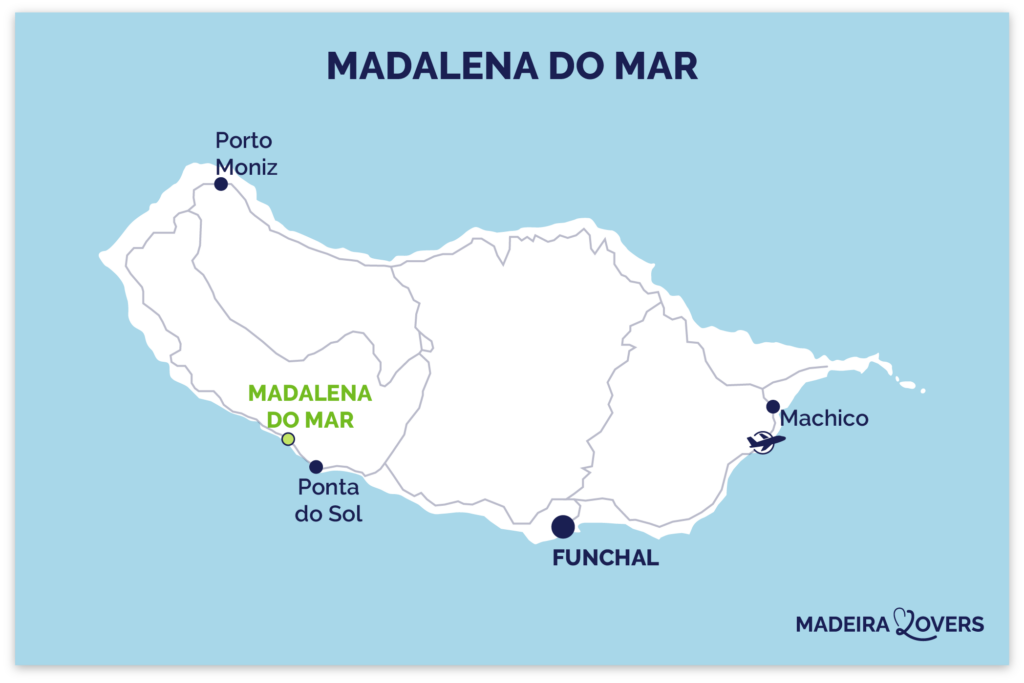 map madalena do Mar Madeira