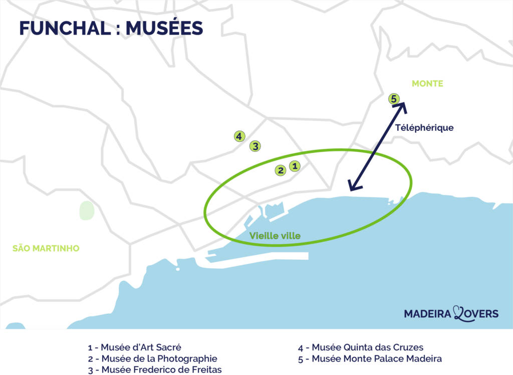 carte meilleurs musees funchal