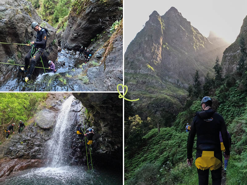 canyoning madeira Erfahrungsbericht