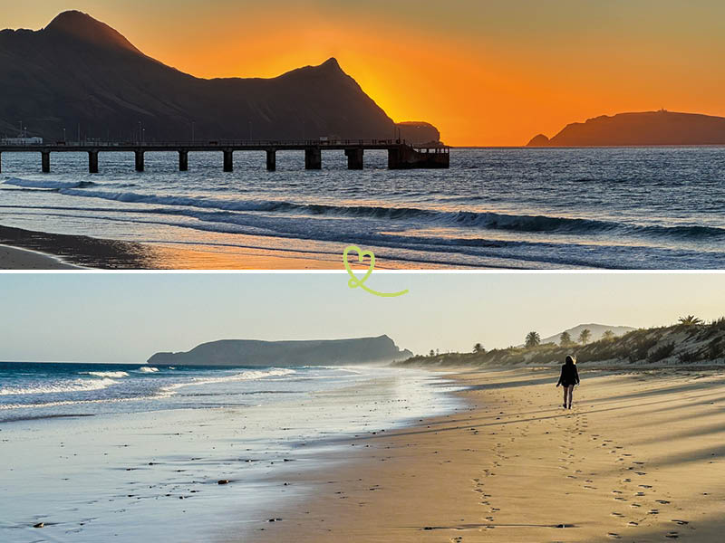 mooiste stranden porto santo madere