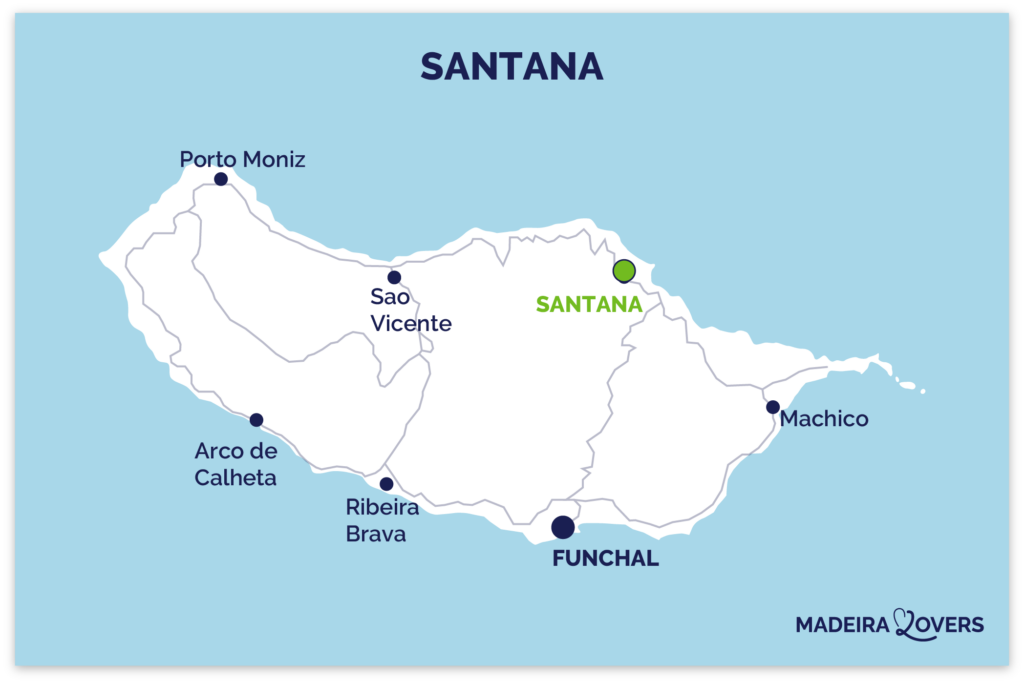 Carte Santana Madere